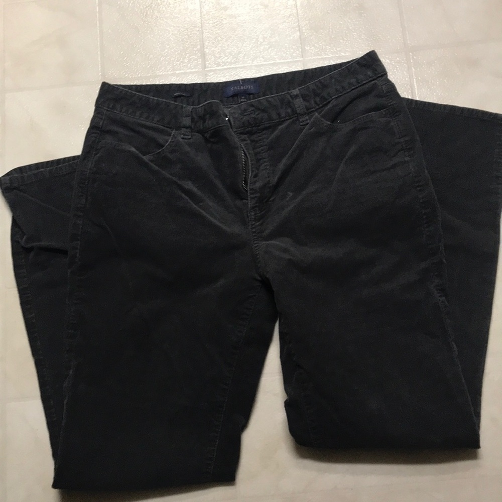 Dark grey corduroys